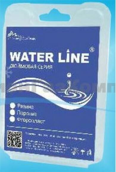 Набор прокладок "Water Line" паронит (19*10мм)1/2,100шт